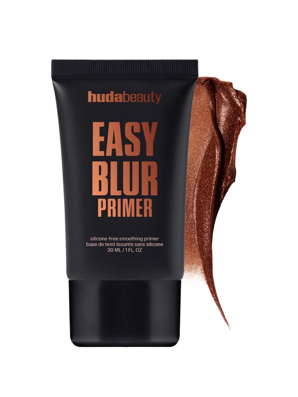 HUDA BEAUTY Easy Blur Primer - Bronze Fudge Bronze tint